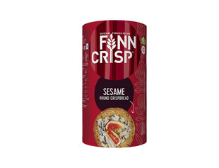 Duonos paplotėliai su sezamu Finn Crisp, 12x250g kaina ir informacija | Užkandžiai, traškučiai | pigu.lt