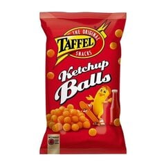 Kukurūzų traškučiai Taffel KetchupBalls, 165 g, 18 pakuočių kaina ir informacija | Užkandžiai, traškučiai | pigu.lt