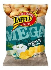 Bulvių traškučiai Taffel Creamy Onion Mega Pack, 12x250g kaina ir informacija | Užkandžiai, traškučiai | pigu.lt