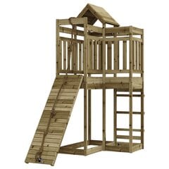 Žaidimų namelis su laipiojimo sienele kaina ir informacija | Vaikų žaidimų nameliai | pigu.lt