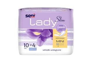 Higieniniai įklotai Seni Lady Slim Mini, 14 vnt. kaina ir informacija | Tamponai, higieniniai paketai, įklotai | pigu.lt