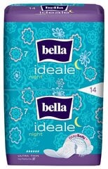 Higieniniai paketai Bella Ideale Softi night, 7 x 14 vnt. цена и информация | Тампоны, гигиенические прокладки для критических дней, ежедневные прокладки | pigu.lt