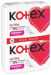 Higieniniai paketai Kotex Super, 8 x 12 vnt. kaina ir informacija | Tamponai, higieniniai paketai, įklotai | pigu.lt