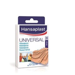 Hansaplast Universal Patras полосы, 20 шт., 10 упаковок цена и информация | Первая помощь | pigu.lt