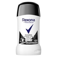 REXONA B & W ЖЕНЩИНСКИЙ ПРИНАНИЧЕСКИЙ Deodorant 40 мл, 6 упаковочных наборов цена и информация | Дезодоранты | pigu.lt