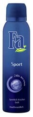 FA Sport Aerosol Deodorant, 150 мл, 6 набор упаковки цена и информация | Дезодоранты | pigu.lt