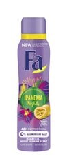 Purškiamas dezodorantas Fa Ipanema Nights, 3 x 150 ml kaina ir informacija | Dezodorantai | pigu.lt
