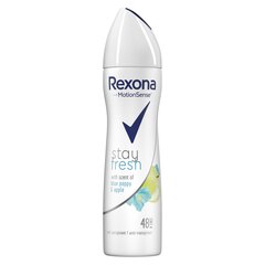 Purškiamas dezodorantas moterims Rexona Blue Poppy & Apple, 6 x 150ml kaina ir informacija | Dezodorantai | pigu.lt