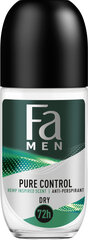 FA Men Pure Control Ball Deodorant 50 мл, 3 набора упаковки цена и информация | Дезодоранты | pigu.lt