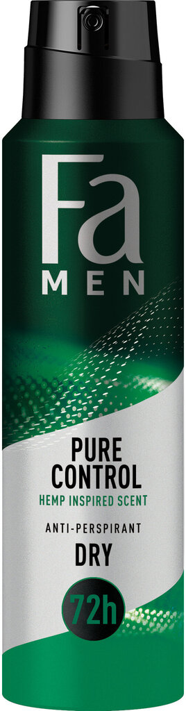 Purškiamas dezodorantas Fa Men Pure Control, 3 x 150 ml kaina ir informacija | Dezodorantai | pigu.lt