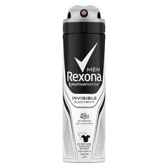 Purškiamas dezodorantas vyrams Rexona Men B&W, 6 x 150ml kaina ir informacija | Dezodorantai | pigu.lt