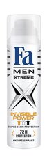 FA Men Xtreme Invisible Aer.dezodorant, 150 мл, 6 упаковочный комплект цена и информация | Дезодоранты | pigu.lt