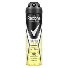 Purškiamas dezodorantas vyrams Rexona Citrus, 6 x 150 ml kaina ir informacija | Dezodorantai | pigu.lt