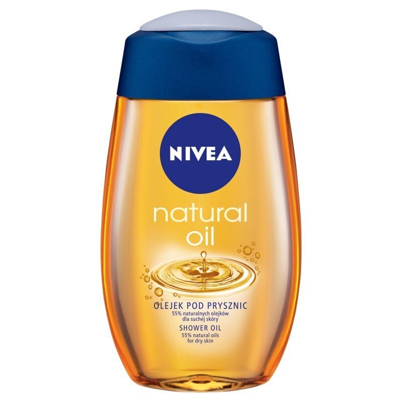 Prausimosi aliejus Nivea Natural Oil, 6 x 200 ml kaina ir informacija | Dušo želė, aliejai | pigu.lt