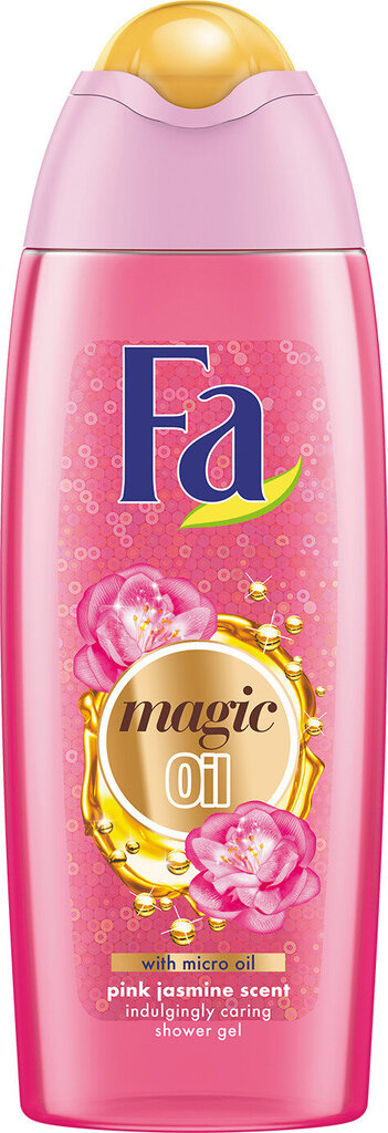 Dušo želė Fa Magic Oil Pink Jasmine, 6 x 250 ml kaina ir informacija | Dušo želė, aliejai | pigu.lt