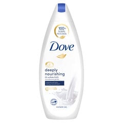 Dove Deeply Nourishing dušo želė, 250ml , 6 pakuočių komplektas kaina ir informacija | Dušo želė, aliejai | pigu.lt