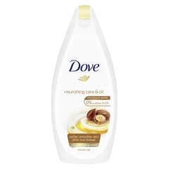 Dove Deap Gel Finting Care & Moil, 500 мл, 6 упаковочных наборов цена и информация | Масла, гели для душа | pigu.lt