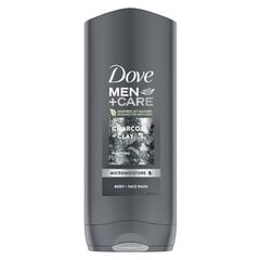 Dušo želė Dove Men Charcoal&Clay, 6 x 400 ml kaina ir informacija | Dušo želė, aliejai | pigu.lt