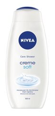 Dušo želė Nivea Creme Soft, 6 x 500 ml kaina ir informacija | Dušo želė, aliejai | pigu.lt