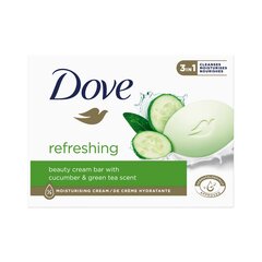 Rankų muilas Dove Refreshing, 12 x 90g kaina ir informacija | Muilai | pigu.lt