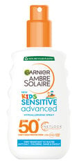 Purškiklis nuo saulės Garnier Ambre Solaire Kids SPF50, 3 vnt. x 200ml kaina ir informacija | Kremai nuo saulės | pigu.lt