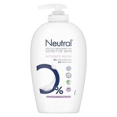 Intymios higienos prausiklis Neutral, 6 x 250 ml цена и информация | Средства для интимной гигиены | pigu.lt