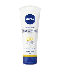 Rankų kremas Nivea 3in1 Anti - age, 6 x 100 ml kaina ir informacija | Kūno kremai, losjonai | pigu.lt