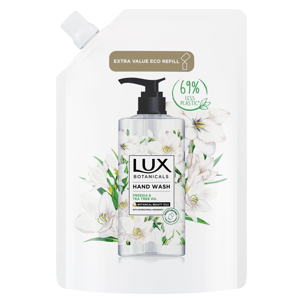 Skysto muilo papildymas Lux Detox Fressia&Tea Tree Oil, 500 ml, 3 vnt. kaina ir informacija | Muilai | pigu.lt