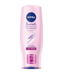 Kondicionierius plaukams Nivea Hair Milk Natural Shine, 6 x 200 ml kaina ir informacija | Balzamai, kondicionieriai | pigu.lt