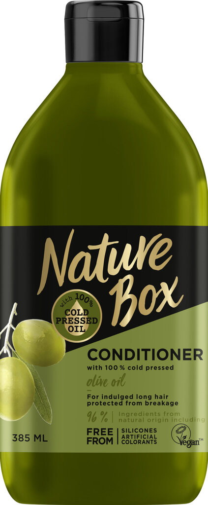 Balzamas Nature Box OLive, 3 x 385 ml kaina ir informacija | Balzamai, kondicionieriai | pigu.lt