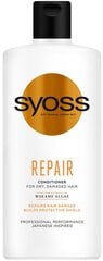 Syoss Repair Balm 440 мл, 6 набор упаковки цена и информация | Бальзамы, кондиционеры | pigu.lt