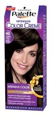 Палитра ICC раскраски крем для волос, n2rl темно -коричневый, 5 упаковочный набор цена и информация | Краска для волос | pigu.lt
