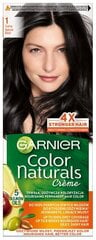 Plaukų dažai Garnier Color Naturals 1 juodi, 3 vnt. kaina ir informacija | Plaukų dažai | pigu.lt