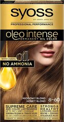 Plaukų dažai Syoss Oleo Intense 8-60 Honey blond, 3 vnt. kaina ir informacija | Plaukų dažai | pigu.lt