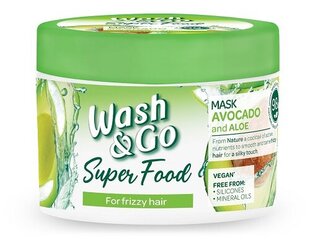 Маска для Wash & Go для волос с авокадо и алоэ, 300 мл, 3 упаковочного набора цена и информация | Средства для укрепления волос | pigu.lt