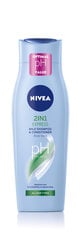 Шампунь по уходу в Nivea 2in1 для Hair Express 250 мл, 6 набор упаковки цена и информация | Шампуни | pigu.lt