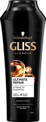 Šampūnas Gliss Ultimate Repair, 6 x 250 ml kaina ir informacija | Šampūnai | pigu.lt
