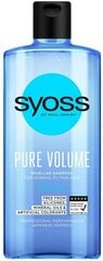 Syoss Pure Molume Shampoo 440ML, 6 набор упаковки цена и информация | Шампуни | pigu.lt