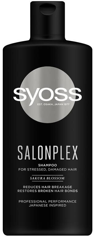 Šampūnas Syoss SalonPlex, 6 x 440 ml kaina ir informacija | Šampūnai | pigu.lt