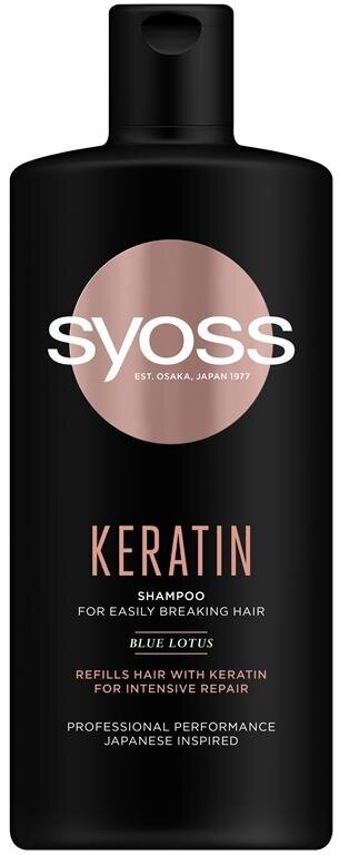 Šampūnas Syoss Keratin, 6 x 440 ml цена и информация | Šampūnai | pigu.lt