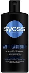 Syoss Anty-Granduff Shampoo 440 мл, 6 набор упаковки цена и информация | Шампуни | pigu.lt