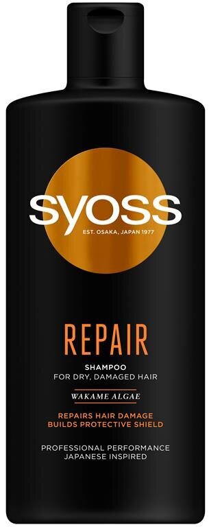 Šampūnas Syoss Repair, 6 x 440 ml kaina ir informacija | Šampūnai | pigu.lt