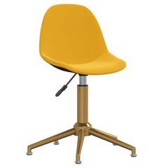 2- jų pasukamų valgomojo kėdžių komplektas vidaXL geltonas kaina ir informacija | Virtuvės ir valgomojo kėdės | pigu.lt