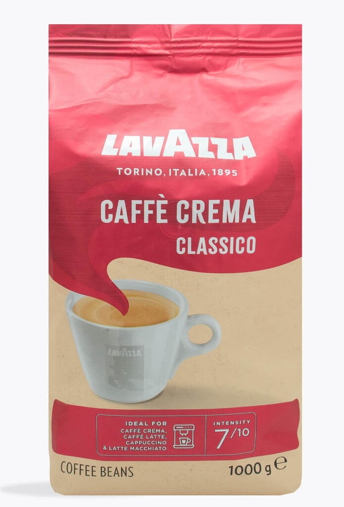 Kavos pupeles Lavazza Caffe Crema Classico, 1 kg kaina ir informacija | Kava, kakava | pigu.lt