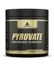 Пищевая добавка Peak Pyruvate 120 капс. цена и информация | Добавки для похудения | pigu.lt