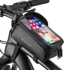 Велосипедная сумка для телефона, черная цена и информация | Сумки, держатели для телефонов | pigu.lt
