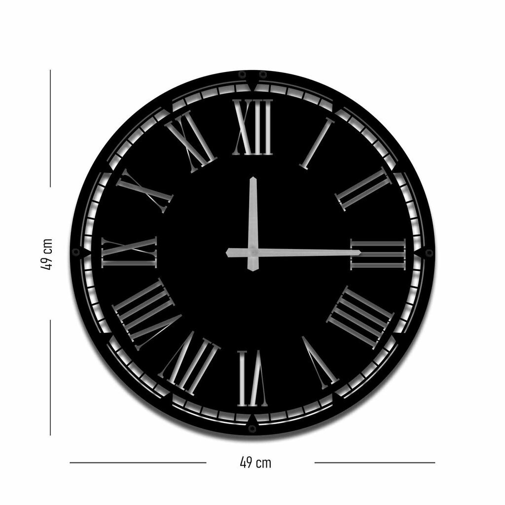 Prekė su pažeidimu.Dekoratyvinis sieninis laikrodis MTS - 007 цена и информация | Prekės su pažeidimu | pigu.lt
