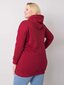 Džemperis moterims Basic Feel Good, raudonas цена и информация | Džemperiai moterims | pigu.lt