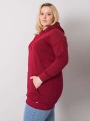 Džemperis moterims Basic Feel Good, raudonas цена и информация | Женские толстовки | pigu.lt