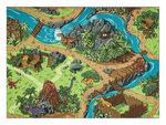 Rugsx kiliminis takas Rebel Roads Dino World 29 95x133 cm